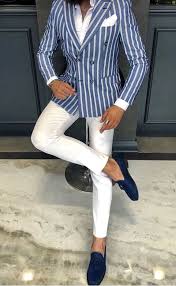 Black And White Striped Blazer Mens Giorgenti New York Custom Suits Custom Shirts Tuxedo Blazer Outfits Men Mens Fashion Suits Designer Suits For Men