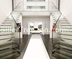 All Glass Stairs With Structural Glass Railing And Glass Treads Stairs Design Interior Staircase Design Glass Stairs