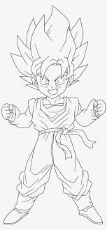 Vegeta coloring pages dragon ball. Coloring Pages Goten Super Saiyan Download And Print Draw Dragon Ball Z Goten 1600x2930 Png Download Pngkit