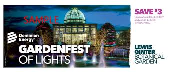 Gardenfest Of Lights Discounts At Lewis Ginter Botanical Garden Lewis Ginter Botanical Garden Lights Botanical Gardens