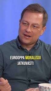 Eurooppa vaatii jatkuvasti Yhdysvalloilta sitä ja tätä, mutta onko se  valmis itse samaan? Linkki jaksoon kommenteissa. Vilhelm Junnila ➡️