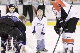 Night of their own: Two children fighting cancer share spotlight at Force  game