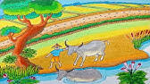 Pada tahun 2017 lalu, seorang petani asal india dikabarkan membajak sawah miliknya dengan mobil pajero! Cara Menggambar Bajak Sawah Youtube