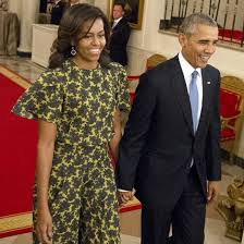 Fashion trends and videos, health and beauty, celebrity profiles Michelle Obama Wearing A Michael Kors Dress Popsugar Fashion