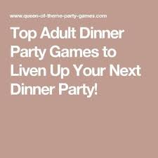 Here's a very detailed murder mystery game that includes a scripted show, as well as an improved show, that's set around your dinner party. Pin On Dinner Parties