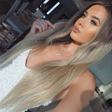 💫CHAYNE 24” BLONDE OMBRÉ STRAIGHT LACE FRONT WIG