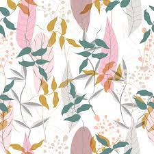 Floral abstract pastel background abstract floral backdrop of pink flowers over pastel colors with soft style for spring or summer time. Pastel Leaf And Flower Pattern 1314316 Vector Art At Vecteezy