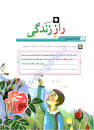 نتیجه تصویری برای جواب سوال های درس راز زندگی نگارش ششم دبستان 96