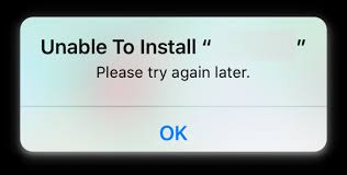 Ios Enterprise App Unable To Install Please Try Again Later Stack Overflow
