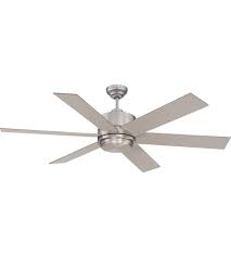 Monte carlo fans 3mavr60rzwbbs maverick 3 blade 60 inch ceiling fan with. Savoy House 60 820 6sv Sn Velocity 60 Inch Satin Nickel With Silver Blades Outdoor Ceiling Fan