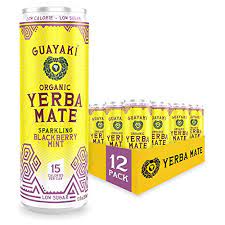 We did not find results for: Amazon Com Guayaki Yerba Mate Organic Sparkling Drink Blackberry Mint 12 Ounce Cans Pack Of 12 80mg Caffeine Low Sugar With 15 Calories Per Can Alternative To Coffee Tea Soda And Energy