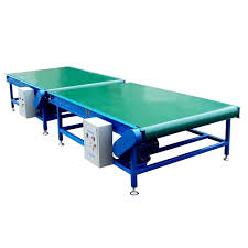 Straight Belt Conveyor In 2020 Conveyor Conveyors Steel Material