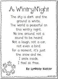 Image Result For Poems About Winter Winter Poems Kids Poems Reading Poems