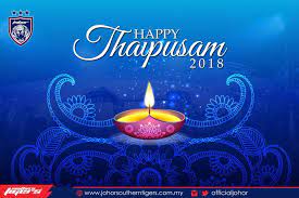 Ia ditandakan di malaysia dengan cuti umum. Selamat Hari Thaipusam 2018 Kelab Johor Southern Tigers Facebook