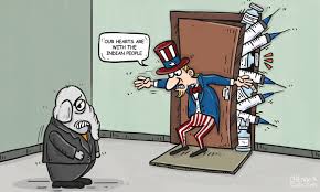 In china, officials are blasting america for its racism while the people's daily, the communist party's official newspaper, ran a cartoon of a crumbling statue of liberty and a white house soaked in blood and tear gas. Us Slammed For Selfish Indifferent Response To India S Call For Help Amid Devastating Covid 19 Crisis Global Times
