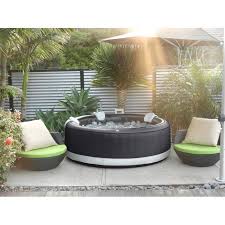 Mspa 4 Person 110 Jet Inflatable Hot Tub Reviews Wayfair Inflatable Hot Tubs Hot Tub Patio Jacuzzi Outdoor