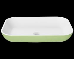ab230 polystone rectangle vessel sink