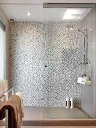 Discover inspiration for your bathroom remodel, including colors, storage, layouts and organization. Pebble Wall A Large Shower If You Have Room Is A Wonderful Thing Bathroom Inspiration Interiors Pebble Tile Shower Pebble Tile Bathroom Inspiration