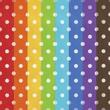 Free Printable Polka Dot Rainbow Papers Polka Dot Paper Printable Rainbow Paper Polka Dot Paper