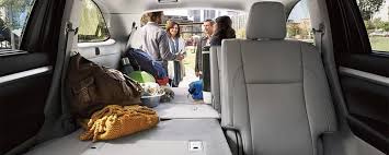 2019 Toyota Highlander Interior Features Interior Dimensions Salem