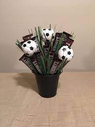 soccer lovers candy bouquet hershey bars candy basket chocolate gift edible gift soccer player gift socc candy bouquet pioneer gifts soccer fan gifts