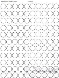 Spectrum Noir Blank Color Chart Printable Spectrum Noir Markers Spectrum Noir Noir Color
