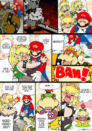 Bowser and bowser jr porn