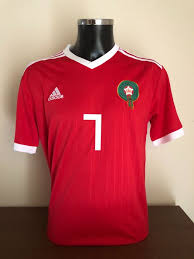 Daar ging een mooie en lange aanval van marokko aan. Hakim Ziyech Signed Morocco Home World Cup 2018 Shirt With Catawiki