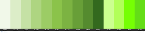 If you've ever had the blues or been so angry you saw red, then you're familiar with the powerful ways in which color can describe intangible ideas and emotions. Light Green Palette Materialize Css Hex Rgb Codes