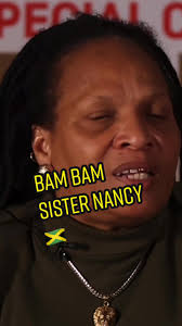 Sister Nancy discussing Bam Bam