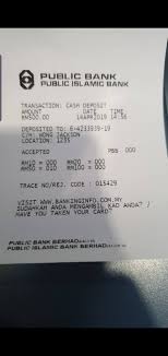 Cash deposit to peso savings/checking account or cash card. Mudah Conman Wong Jackson Car Dealer