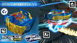 Jun 07, 2021 · beyblade burst codes god valtryek 2021 | beyblade burst codes attack | beyblade burst codes god beys. Brave Valtryek V6 Gameplay Qr Codes All Valtryeks Beyblade Burst Surge App Gameplay Zankye Collab Youtube