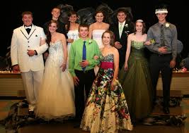2012 Bloomer High School Prom Court