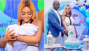 Actress regina daniels and her husband ned nwoko held a private naming ceremony for their new baby boy. Photos From Regina Daniels Ned Nwoko S Baby Naming Ceremony