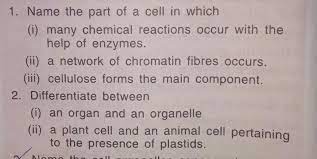 The difference between plant and animal cells are as follows: Tell Me The Answer Guys Brainly In