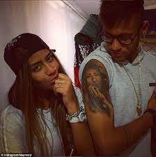 Neymar S Sister Gets Brazil Star S Eyes Inked On Her Arm Neymar Neymar Jr Neymar Jr Tattoos