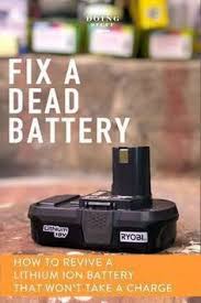 What happens with metallic plating is that high charge currents force lithium ions to accumulate at the surface of the anode without being absorbed into the. Have A Ryobi Battery That Won T Charge You Can Fix That Cordless Tools Ryobi Battery Cordless Drill