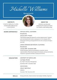 These resumes are available in the most popular formats, such as psd, ai, and indd. Receptionist Resume Template 8 Free Word Pdf Document Download Free Premium Templates