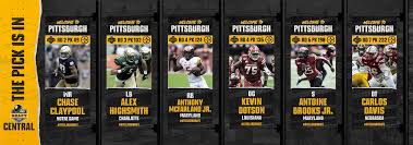 How long does each team have to make its pick? Nfl Draft Pittsburgh Steelers Steelers Com