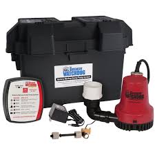 Basement Watchdog Emergency Battery Backup Sump Pump System Bwe The Home Depot Backup Sump Pump Sump Pump Battery Backup Sump Pump