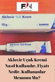 Aklovir Krem Nedir Ne Ise Yarar Nasil Kullanilir Faydalari Nelerdir Krem Saglik Recete