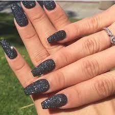 I hope u all enjoyed it, ill try post as much as i can. Black Glitter Nails Black Nails With Glitter Glitter Nails Nail Designs Glitter