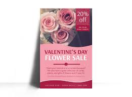 We handpicked the best valentine's day images that will make you fall in love hd to 4k quality available on all devices download now for free! Valentine S Day Flower Poster Template Mycreativeshop