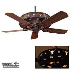 Indoor outdoor ceiling fans and stand fans in the highest quality and modern design. 5 Texas Star Ceiling Fans To Complete Your Western Style Decor Advanced Ceiling Systems