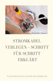 Selbst Stromkabel Verlegen Unterputzdose Setzen So Einfach Geht S In 2020 Mit Bildern Stromkabel Kabel Kabel Verlegen