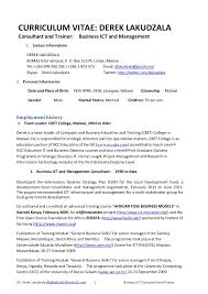 Curriculum vitae english | brittney taylor.… read more curriculum vitae malawi doc : Cv For Derek Lakudzala