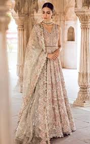 Lilac Colour Wedding Walima Dress Indian Bridal Outfits Walima Dress Desi Wedding Dresses