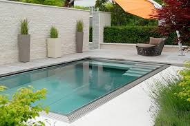 Naturpool Mit Edelstahl Becken Natur Pool Biopool Gartenpools
