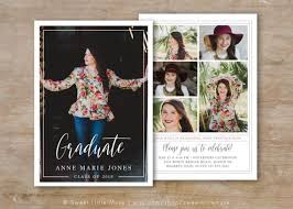 Senior Graduation Announcement Template Senior Grad Card Etsy Senior Graduation Announcements Senior Graduation Cards Graduation Announcement Template
