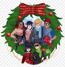 Tim burton's nightmare before christmas, followed by 160 people on pinterest. Miraculous Ladybug Miraculous Ladybug Christmas Fanart Png Image With Transparent Background Toppng